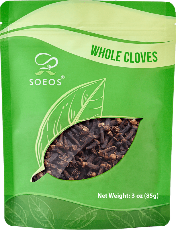 Soeos Whole Cloves, 3 oz (85g), Premium Quality Whole Cloves for Cooking, Baking, and Spices