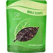 Soeos Whole Cloves, 3 oz (85g), Premium Quality Whole Cloves for Cooking, Baking, and Spices