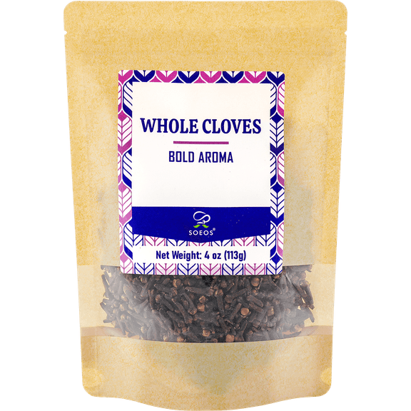 Soeos Whole Cloves Premium Dried Spice, 4 oz
