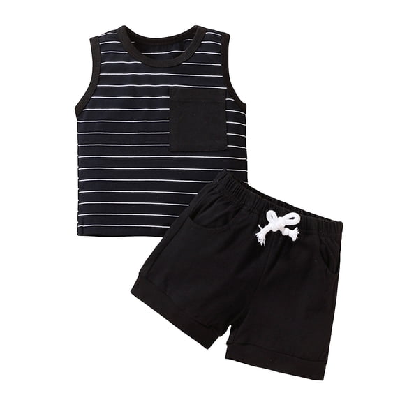 Soepste 2T Boy Outfit Cute Baby Boy Clothes Baby Boy Clothes Toddler Boy Summer Outfits Short Sleeve Top T-Shirt & Pocket Pant Set 2 Piece
