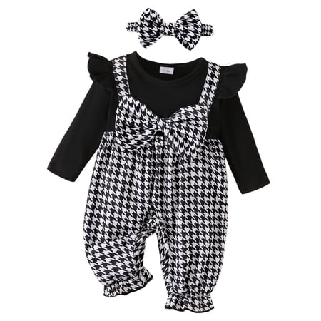 Soepste 3-6 Month Girl Clothes Infant Girl Clothes Newborn Baby Girl Clothes One Piece Jumpsuits Clothes Long Sleeve Rompers Summer Clothes For Baby 0-3 Months