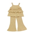 thumbnail image 1 of Soepste 4T Girls Clothes Toddler Girl Spring Clothes Toddler Girl Outfits Baby Girl Summer Clothes Sleeveless Tops And Shorts Clothing Sets, 1 of 6