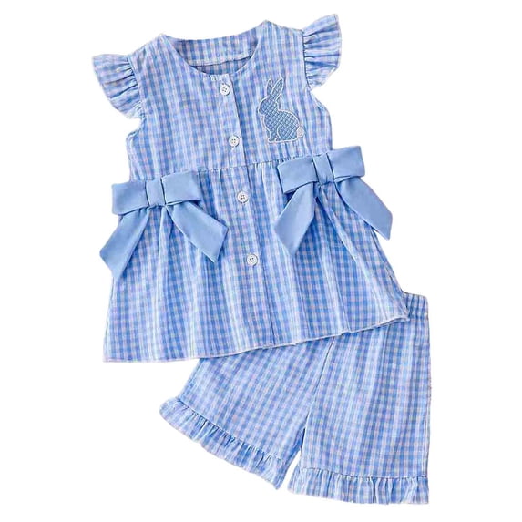 Soepste 4T Summer Outfits For Girls Baby Girl Clothes Toddler Girl Outfits Baby Girl Summer Clothes Sleeveless Tops And Shorts Clothing Sets