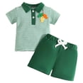thumbnail image 1 of Soepste Baby Boy Clothes Summer 2T Boy Clothes Toddler Boy Clothes Summer Outfits Kids Short Sleeve T-Shirt And Shorts, 1 of 7