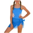 thumbnail image 1 of Soepste Bathing Suit Teen Girls Bathing Suits Size 14-16 Girls Swimsuit Adjustable Straps One Piece Bathing Suit Solid Color Girls' Swimwear, 1 of 7