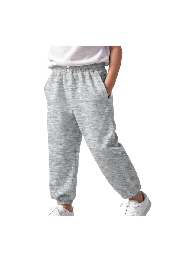 Boys Joggers Size 8 Pants For Teens Boy'S Active Athletic Casual Jogger Sweatpants With Pockets Grey 11-12 Years