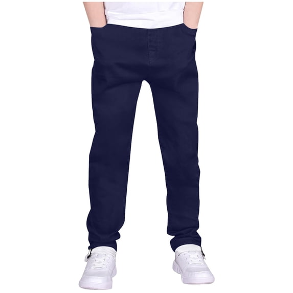 Soepste Boys Size 8 Clothes Boys Jogger Pants Toddler Boys Jogger Pants - Lightweight Sweatpants - Lounge Jogger For Boys Navy 11-12 Years
