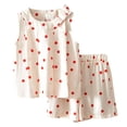 thumbnail image 1 of Soepste Girls' Clothing Sets Size 5 Girls Clothes Toddler Girls Summer Outfit Top And Shorts Clothing Set, 1 of 8