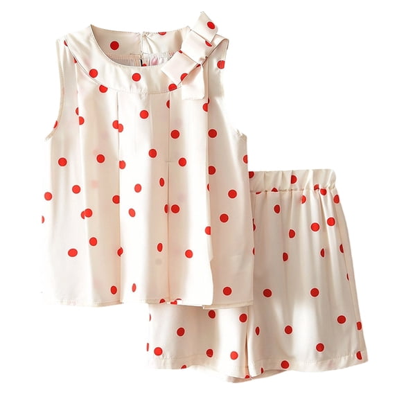 Soepste Girls' Clothing Sets Size 5 Girls Clothes Toddler Girls Summer Outfit Top And Shorts Clothing Set