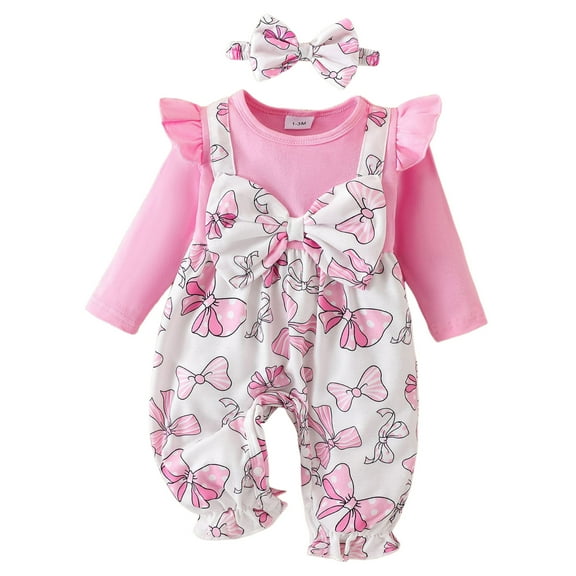 Soepste Girls Outfits Girls Fall Outfits Newborn Baby Girl Clothes One Piece Jumpsuits Clothes Long Sleeve Rompers Summer Clothes For Baby 6-9 Months