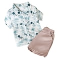 thumbnail image 1 of Soepste Toddler Boys Clothes 2T Boys Clothes Toddler Boy Clothes Summer Outfits Kids Short Sleeve T-Shirt And Shorts, 1 of 9