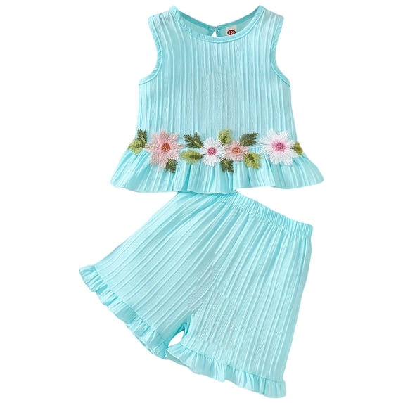 Soepste Toddler Girl Set Girls 4T Outfits Toddler Girl Clothes Top Shorts And Cute Toddler Girls Summer Outfits Clothing Set