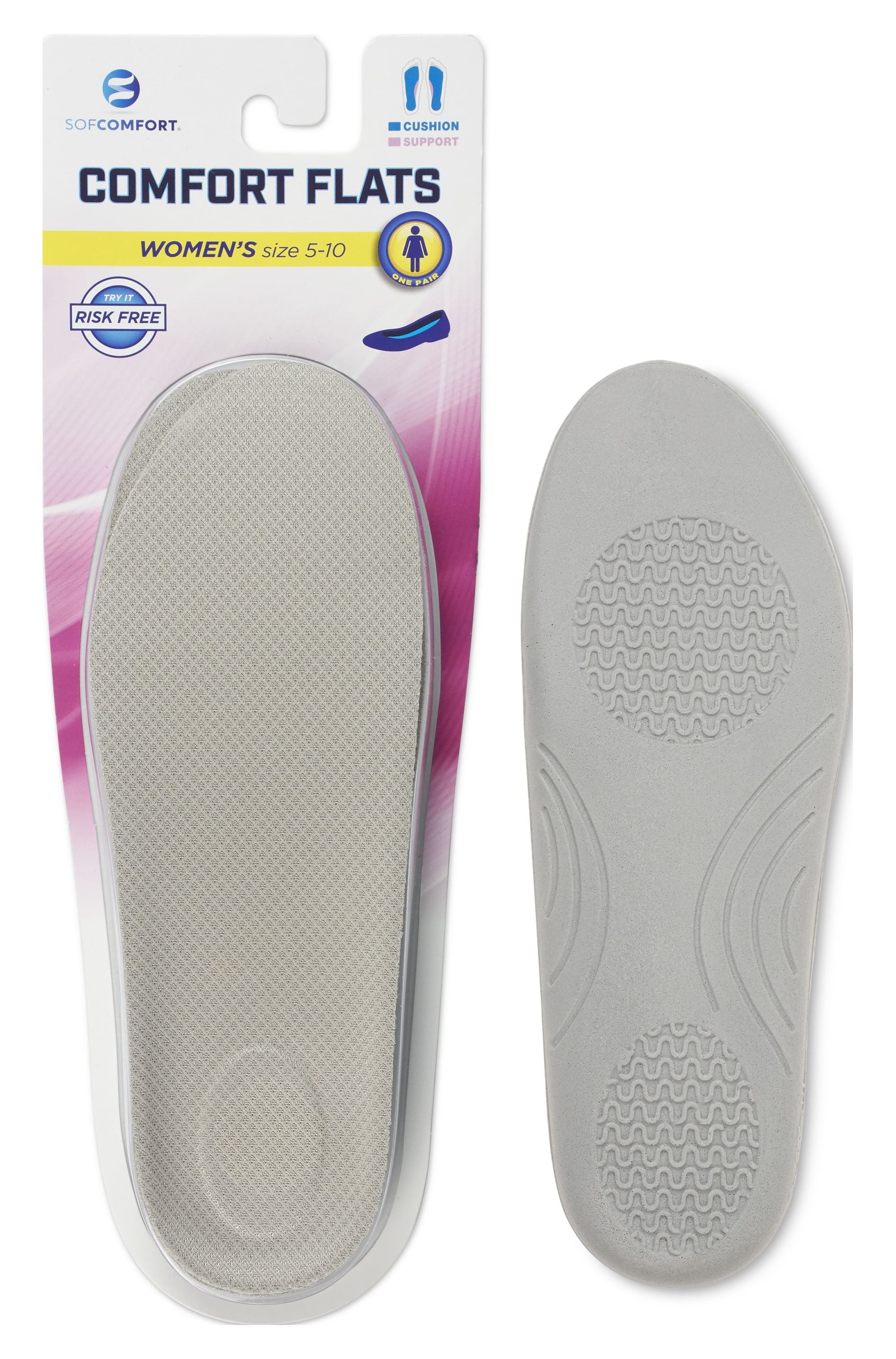 Sof Comfort Comfort Flats Women's Insole Fits Size 510