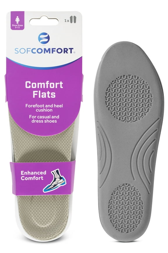 Comfort Flats Women's Foam Insole, Size 5-10 Trim-to-Fit