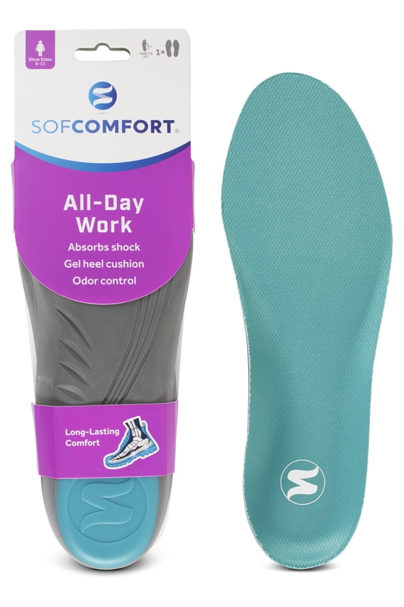 Memory Foam Work Insoles