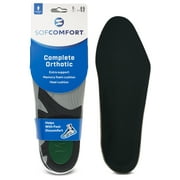 Sof Comfort Memory Foam and Gel Orthotic Insole Men's Sizes 7-13, Trim-to-Fit