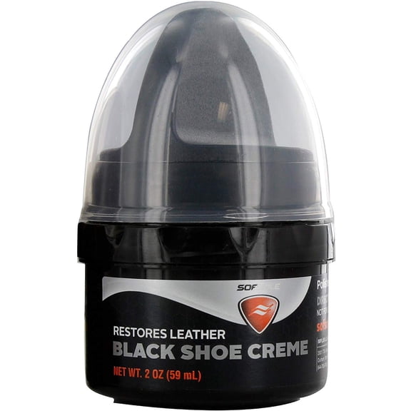 Sof Sole 2 oz. Leather Restoration Shoe Creme - Black