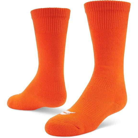 Sof Sole Baseball/Softball Over-The-Calf Team Athletic Performance Socks, Orange, Small 13-14Y, 2 Pair