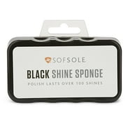 Sof Sole Shine Sponge - Instant Shoe Shine, Great for Home, Office or On the Go - Black