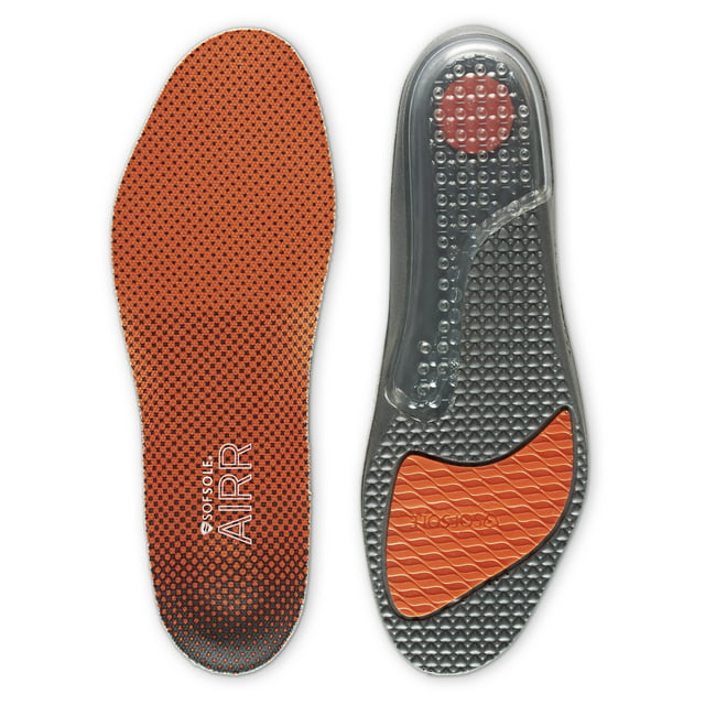 Sof Sole Insoles Men's AIRR Performance Full-Length Gel Shoe Insert, Men's 7-8.5