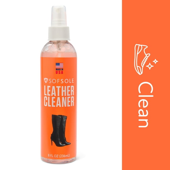 Sof Sole Leather Cleaner 8 oz. Pump Spray Unisex
