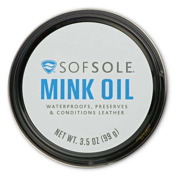 Sof Sole Mink Oil Leather Protect 3.5 oz Clear