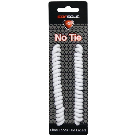 Sof Sole No Tie Shoe Laces - 27"-45" - White