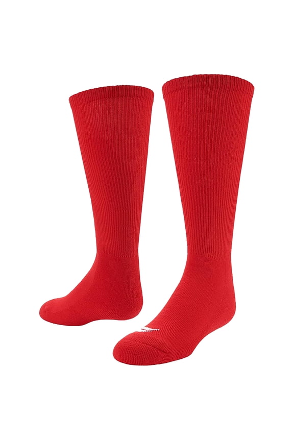 Baseball/Softball Over-The-Calf Socks 2-Pack - Large - Red