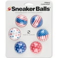 thumbnail image 1 of Sneaker Balls Fresh Scented Shoe Freshener, Patriotic Stars and Flags, 6 Pack, 1 of 5