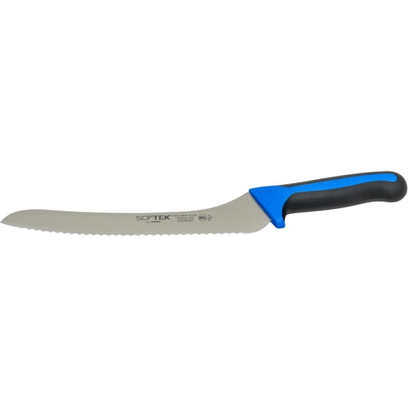 Sof-Tek, 9" Offset Utility/Bread Knife, Soft Grip Handle