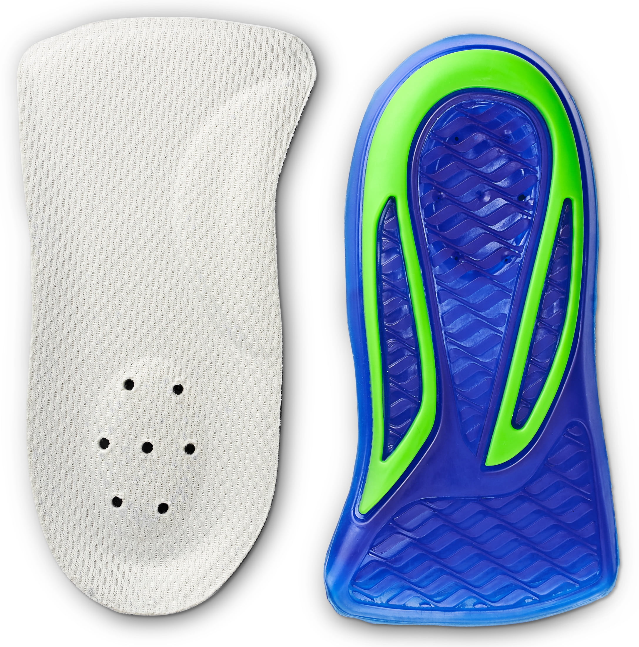 Sof Comfort Sof Comfort Gel Arch Support Memory Foam Insole Men s 7 12 Trim to Fit Walmart