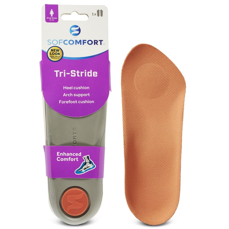 Sof Comfort Tri-Stride Foam Insole