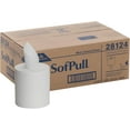 thumbnail image 1 of SofPull Centerpull Regular Capacity Premium Paper Towel, White, 28124, 324 Sheets Per Roll, 6 Rolls Per Case, 1 of 5