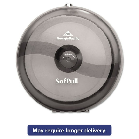 SofPull High-Capacity Center-Pull Tissue Dispenser 10.5 x 6.75 x 10.5, Smoke