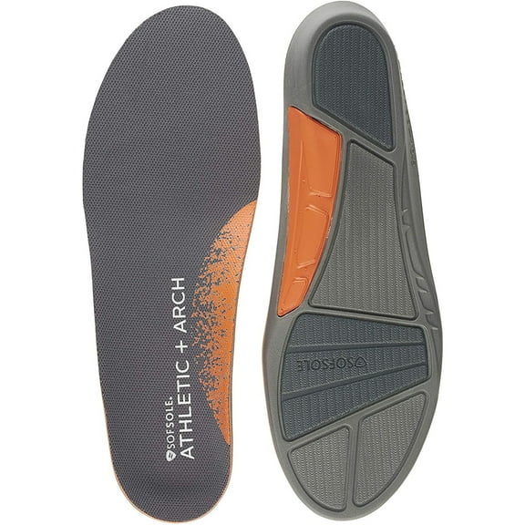 Sof Sole Athletic and Arch Full Length Shoe Insoles - Men's 11-12.5