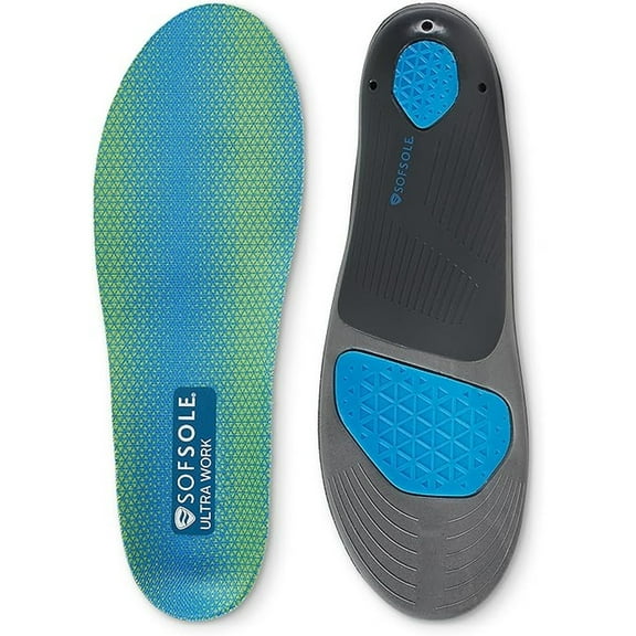Sof Sole Ultra Work Insoles, Men's 7-13