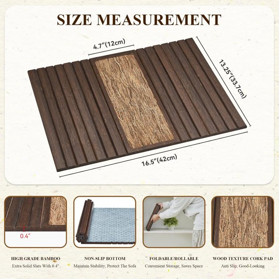 Sofa Arm Tray Table, Flexible/Foldable Couch Arm Tray for Wide Couch, Sofa Armrest Table Cup Holder Perfect for Foods Drinks Snacks Remote Control or Phone