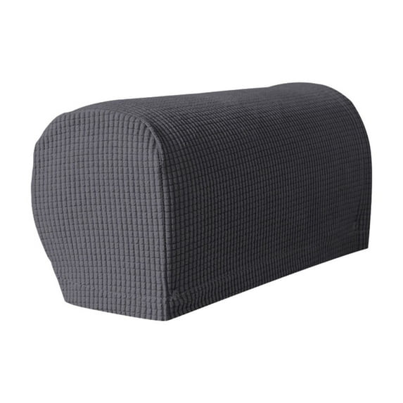 Sofa Armrest Cover, Elastic Armrest Protector, All Season Thickened Non Slip Sofa Armrest Cover, Plaid Pattern Polyester Material, 2 Piece Set