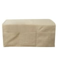 thumbnail image 1 of Sofa Armrest Cover Fabric Widened Imitation Linen Couch Protector Removable Slipcover for Living Room Bedroom Office Durable Polyester, 1 of 5