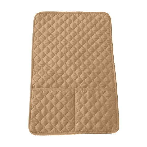 Sofa Armrest Cushion, Recliner Headrest Protector, Sofa Armrest Covers with Side Pockets, Scratch Resistive(62x15.7in)