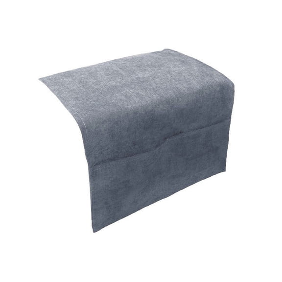 Sofa Armrest Organizer with Cup Holder Tray Chair Arm TV Remote Holder for Recliner Couch Armchair Caddy Bedside Storage Pockets Bag for Cellphone Tablet Book Drinks Holder Pouch -Dark Gray
