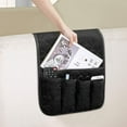 thumbnail image 1 of Sofa Armrest Organizer Non-Slip Arm Chair Bedside Caddy Storage Organizer for Recliner Couch with 5 Pockets for Cell Phone TV Remote Control Magazines, 1 of 5