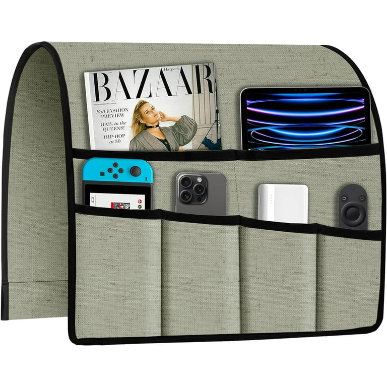 Sofa Armrest Organizer Remote Control Holder for Recliner Couch