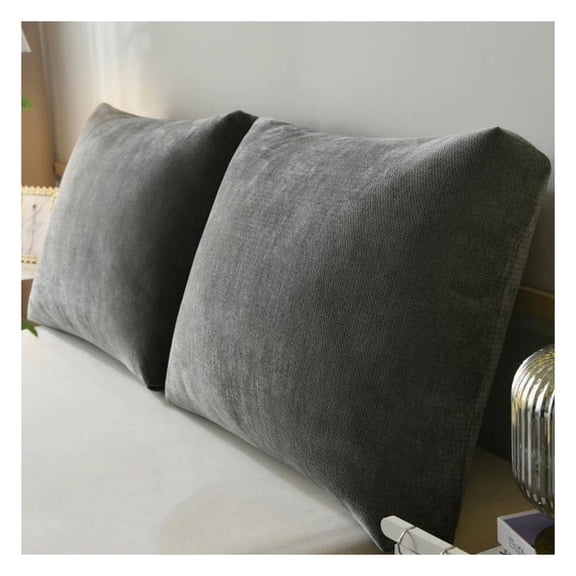 Sofa Back Cushion Replacement,Large Lumbar Support Pillow,Rectangle Bed Reading Pillow,with Removable Cover,Home Decorative for Couch Bed