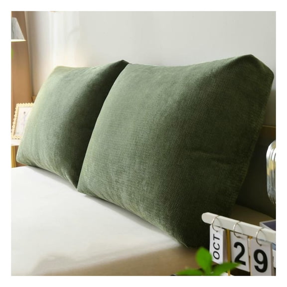 Sofa Back Cushion Replacement,Large Lumbar Support Pillow,Rectangle Bed Reading Pillow,with Removable Cover,Home Decorative for Couch Bed
