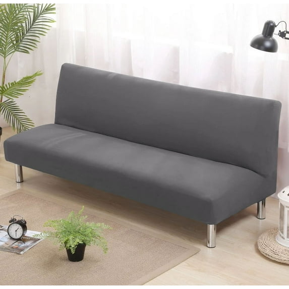 Sofa Bed Cover Armless Printed Foldding Elastic Couch Bench Slipcover for Home Hotel Banquet Office Modern Big Sofas Fundas Sofa