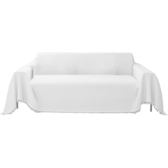 Sofa Blanket Cover for Living Room - Soft Knit Couch Throw for Home Decor, Pet-Friendly Furniture Protector, Multi-Use Decorative Blanket, 1 Pack