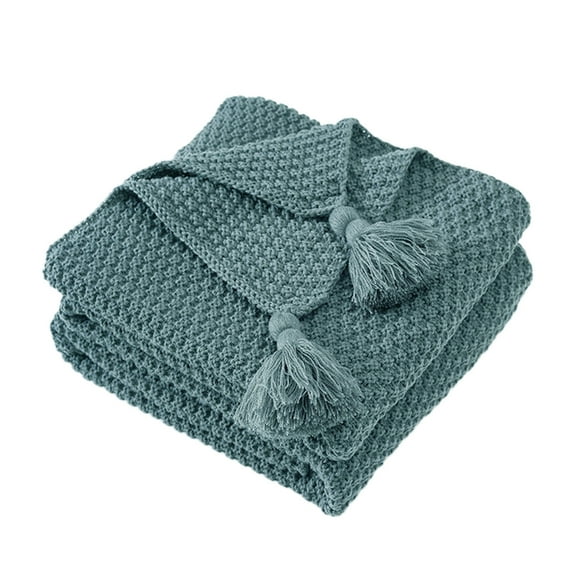 Sofa Blanket Wind Fringe Blanket Knitted Blanket Office Conditioning Nap Blanket Cover Blanket Sofa Blanket