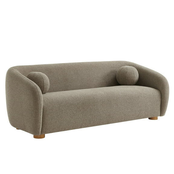 Sofa, Brown, Fabric, Living Room Lounge Cafe Lobby Hospitality Restaurant, Modern Contemporary, HB37822
