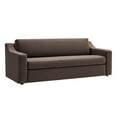 thumbnail image 1 of Sofa, Brown, Velvet, Living Room Lounge Cafe Lobby Hospitality Restaurant, Modern Contemporary, HB37828, 1 of 9